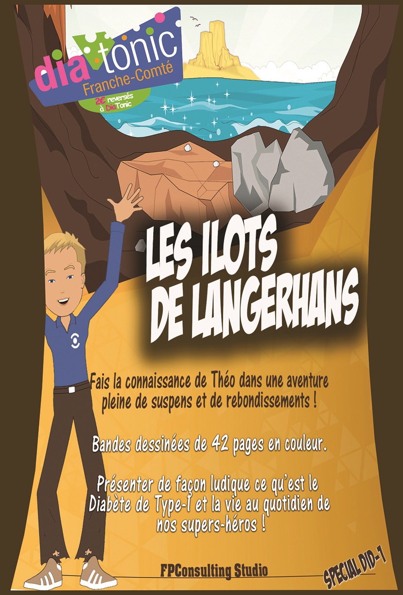 Le Club des DID-1, Jeu, Set et Match, Le Mystère du Stapula, Les Ilots de Langerhans, la BD