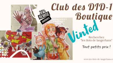 Le Club des DID-1, Jeu, Set et Match, Le Mystère du Stapula, Les Ilots de Langerhans, la BD