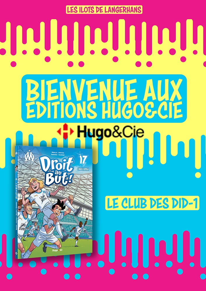 Le Club des DID-1, Jeu, Set et Match, Le Mystère du Stapula, Les Ilots de Langerhans, la BD