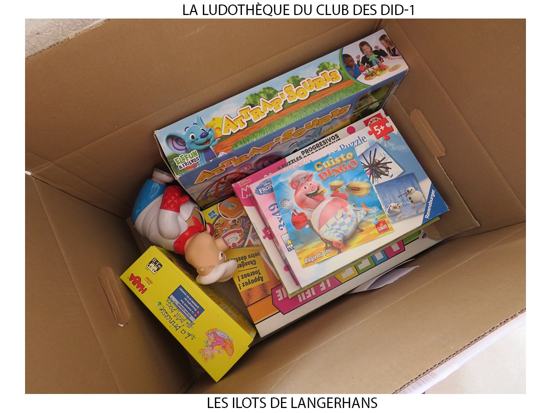 Le Club des DID-1, Jeu, Set et Match, Le Mystère du Stapula, Les Ilots de Langerhans, la BD