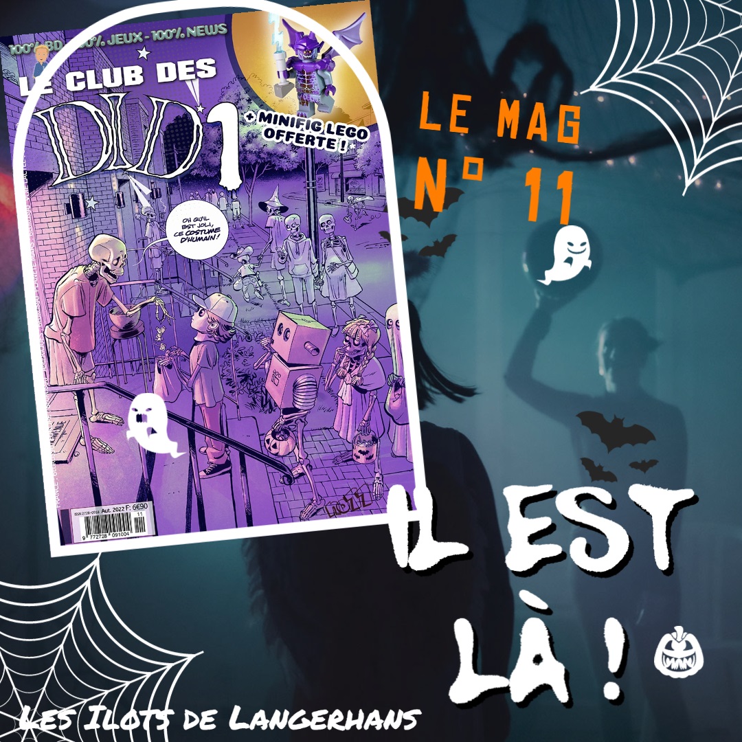 Le Club des DID-1, Jeu, Set et Match, Le Mystère du Stapula, Les Ilots de Langerhans, la BD