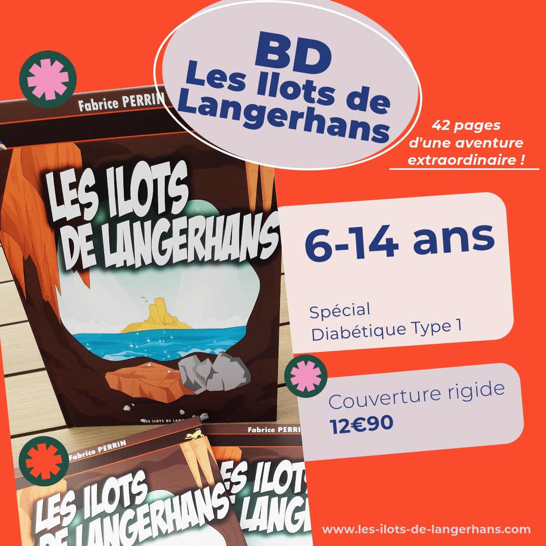 Le Club des DID-1, Jeu, Set et Match, Le Mystère du Stapula, Les Ilots de Langerhans, la BD, Enfants diabétiques de type 1, Diabète, DT1