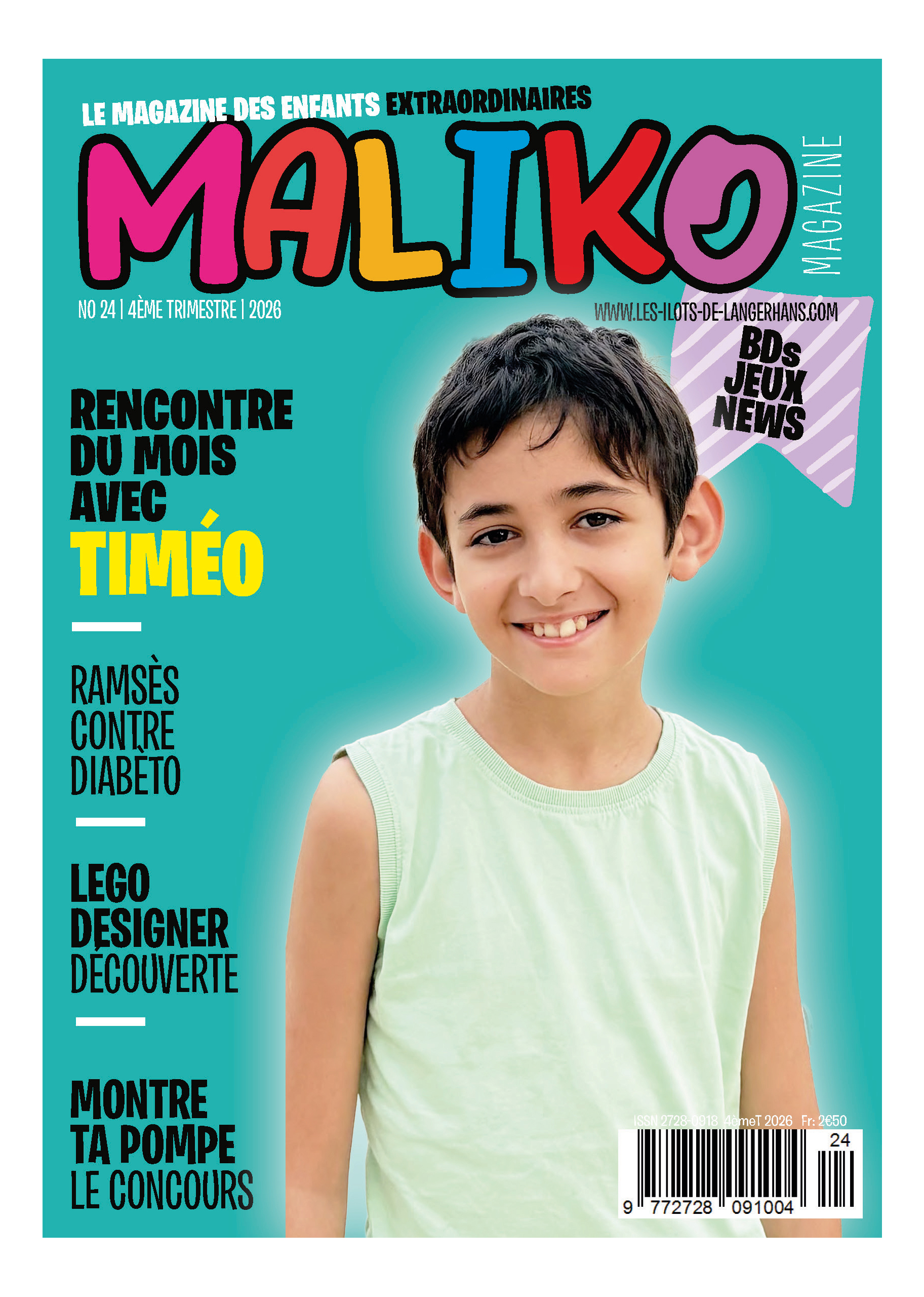 Association Française des Enfants Diabétiques de Type 1 et Leurs Familles, Le Club des DID-1, Jeu, Set et Match, Le Mystère du Stapula, Les Ilots de Langerhans, la BD